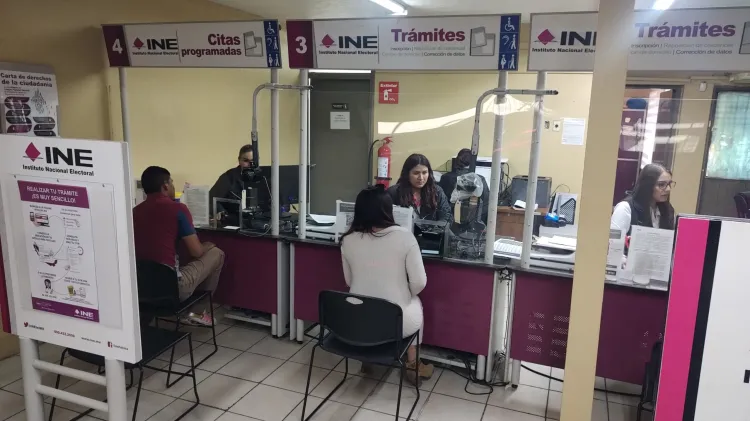 Sin recoger 835 credenciales del INE en Nogales, Sonora