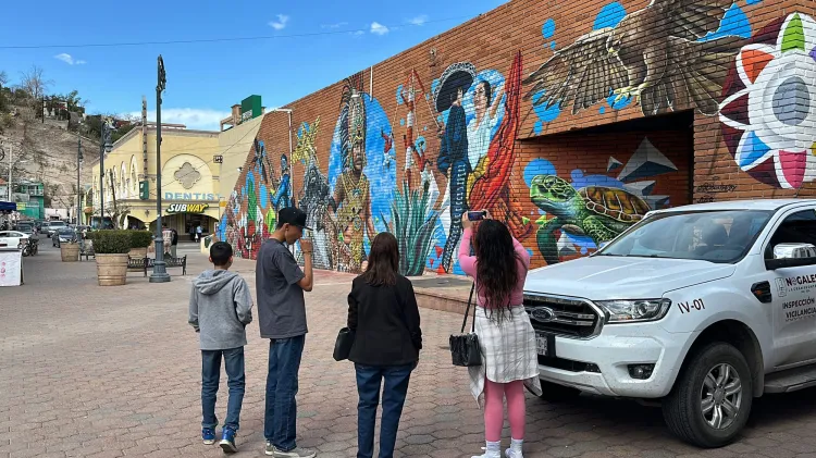 Acondicionan espacio para nogalenses destacados nombrado “Paseo de la Bellota”