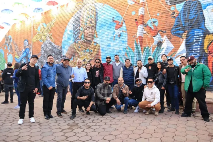 Inauguran Paseo La Bellota en la Plaza Ochoa