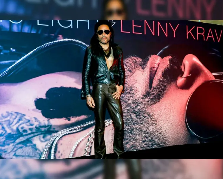 Presenta Lenny Kravitz nuevo disco en México