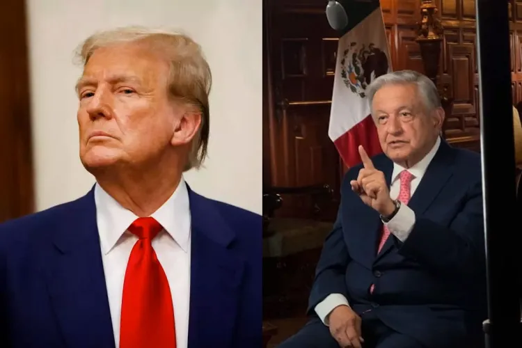 Dice Tump a AMLO que no daría ni 10 centavos a México para evitar migración