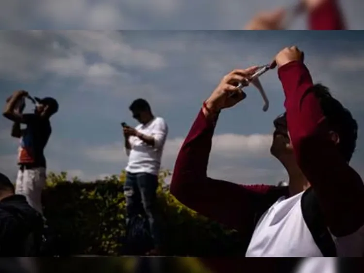 Expertos recomiendan como ver el eclipse solar