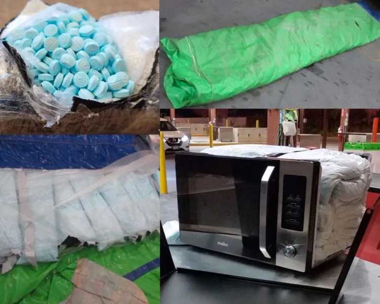 Decomisan más de un millón de pastillas de fentanilo