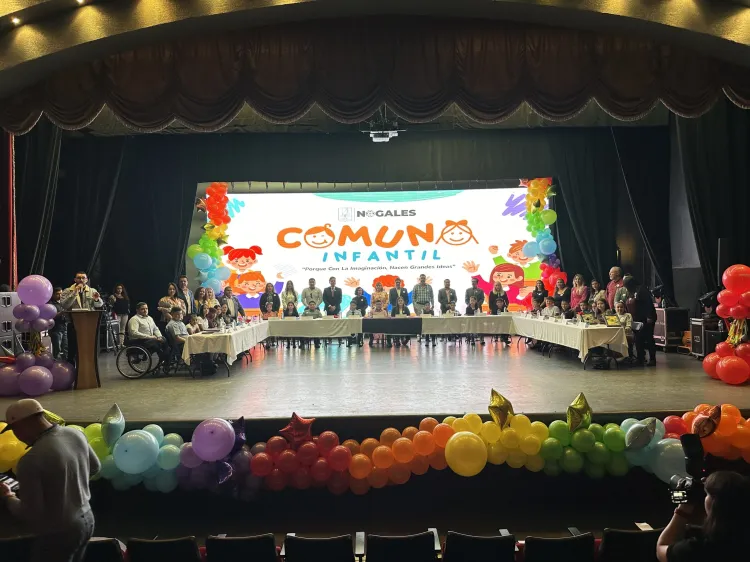 Sesiona Comuna Infantil en Nogales, busca el bienestar de los niños