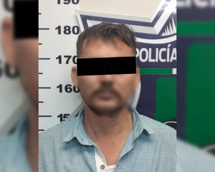 Arrestan a persona por estar en vivienda particular