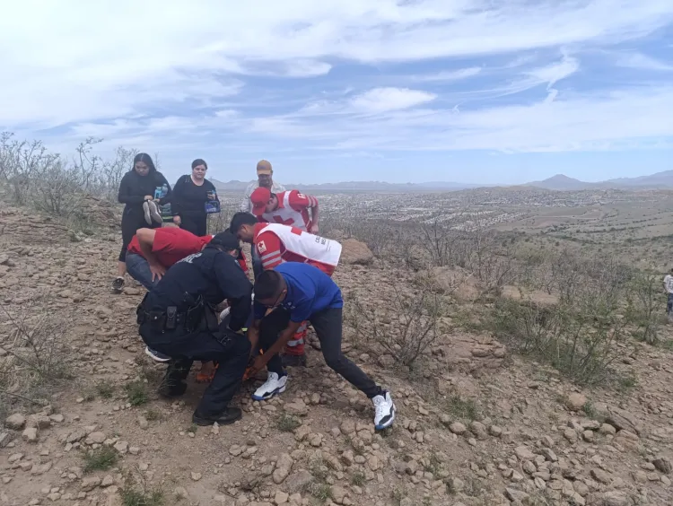 Sufre mujer lesiones en la Pirinola; socorristas la rescataron