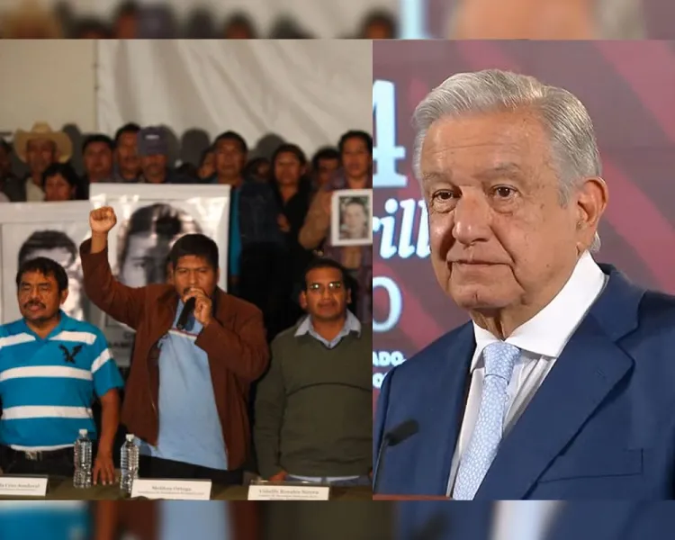 Confirma López Obrador se reunirá con padres de los 43 normalistas
