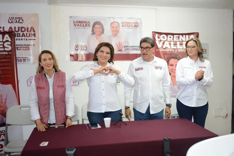 Deja Lorenia Valles compromiso de impulsar bienestar para Nogales
