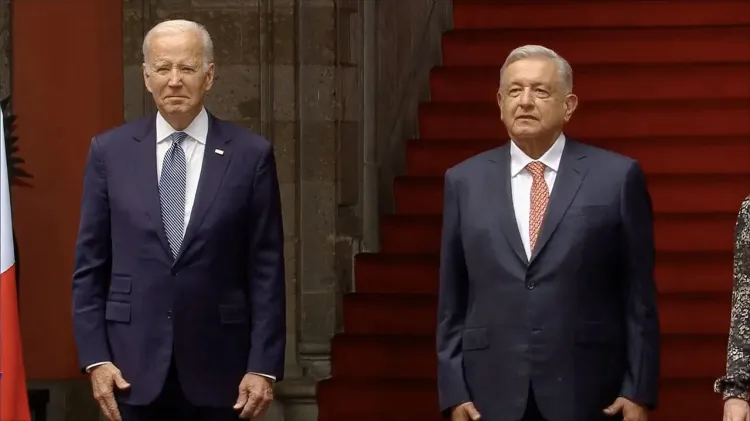 Conversan AMLO y Biden sobre migración
