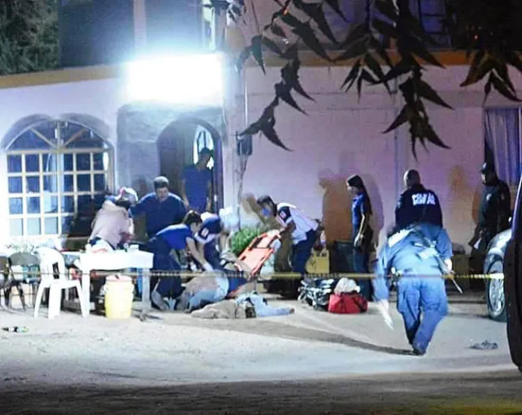 Asesinan a mujer en fiesta