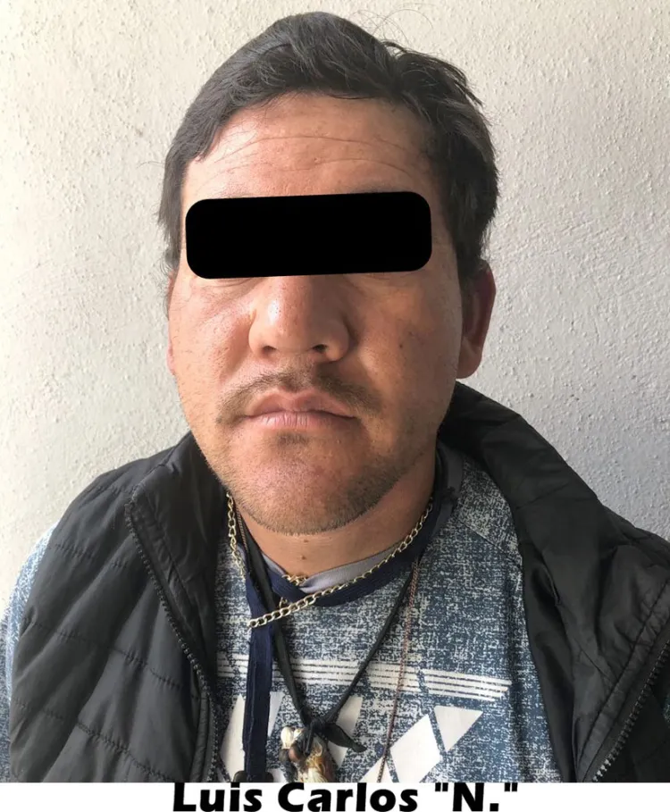 Fiscalía detiene a hombre armado