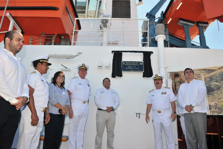 Abanderan Buque Tláloc