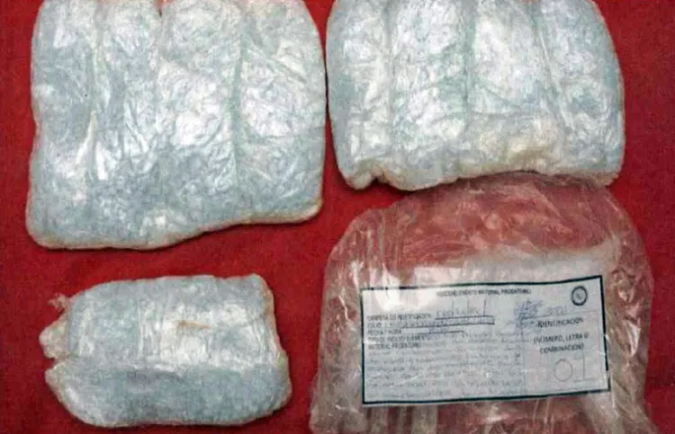 Decomisan doce mil pastillas de fentanilo