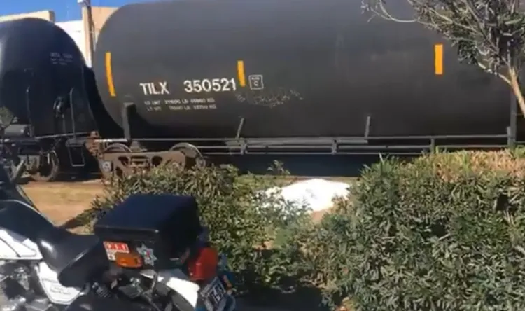 Muere joven partido por el tren