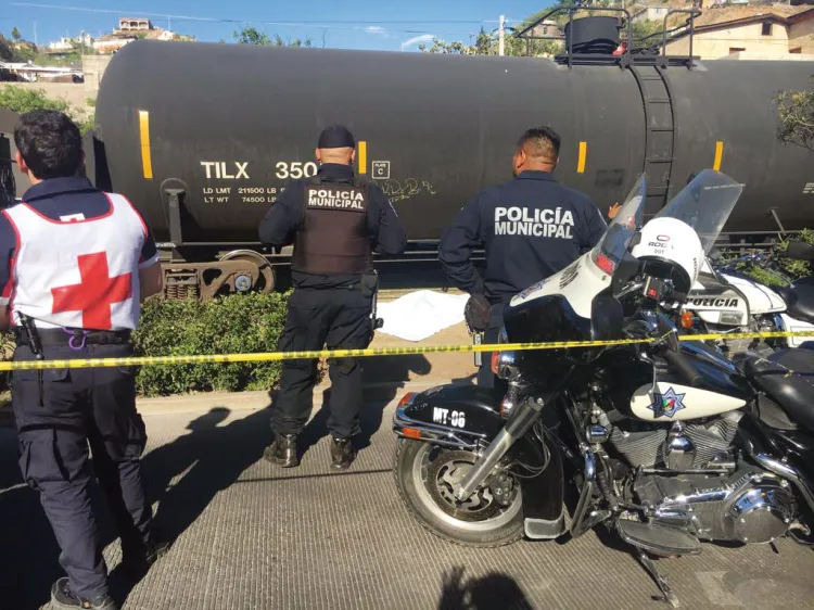 Arrolla el tren a una persona