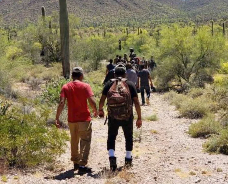 Detienen a 18indocumentados