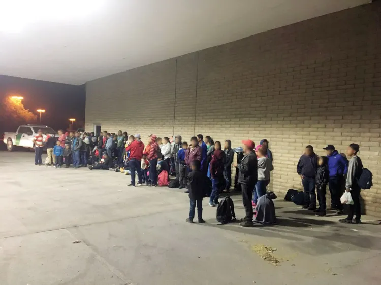 Se entregan 231 migrantes A la Patrulla Fronteriza