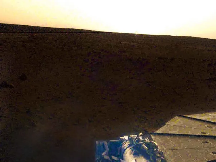 Así se ve el atardecer en Marte