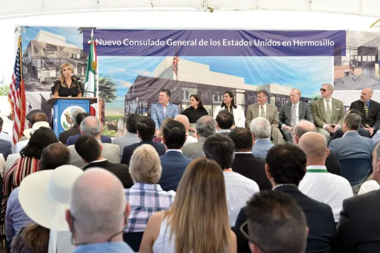 Inicia construcción de Consulado