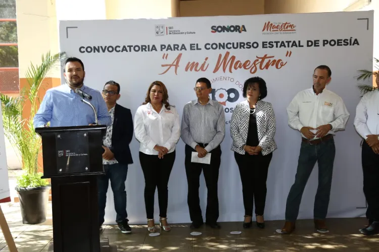 Convocan SEC e ISC a participar en el I Concurso Estatal de Poesía “A mi maestro”
