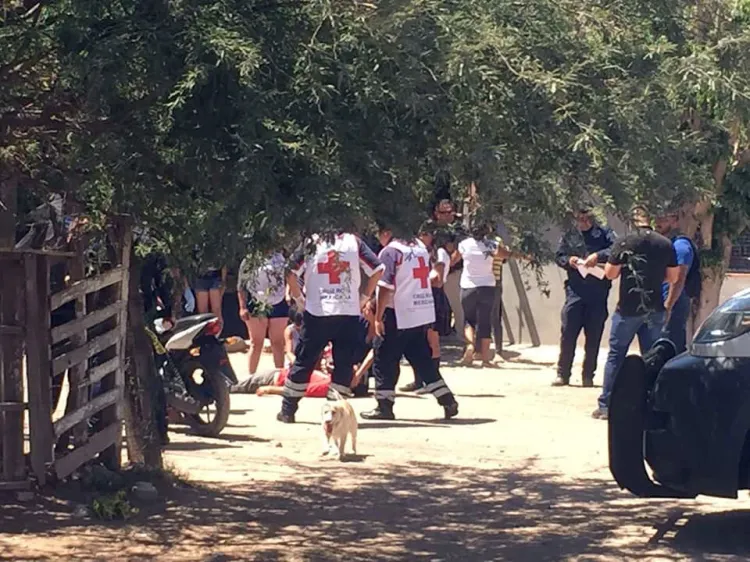 Asesinan a 
hombre a balazos