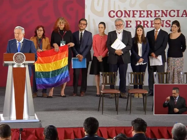 Garantiza López Obrador derechos a diversidad sexual