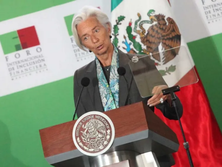 Se reunirán Lagarde, del FMI, con López Obrador