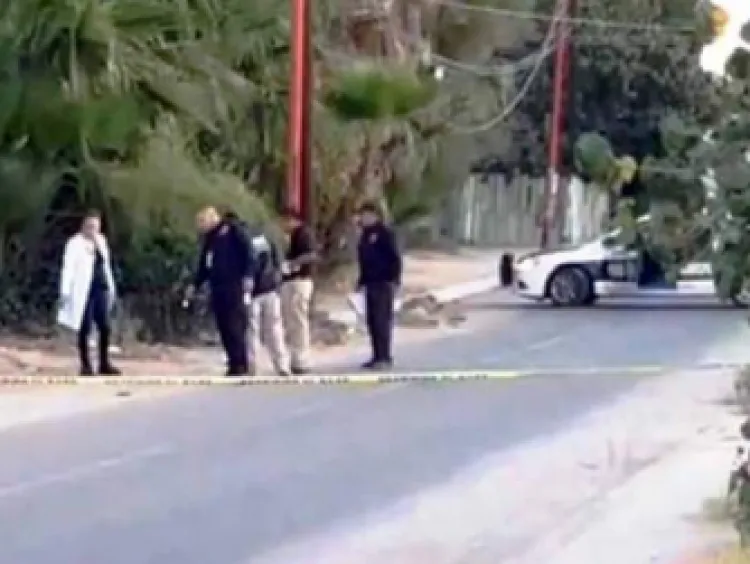 Asesinan a vecino con arma de fuego