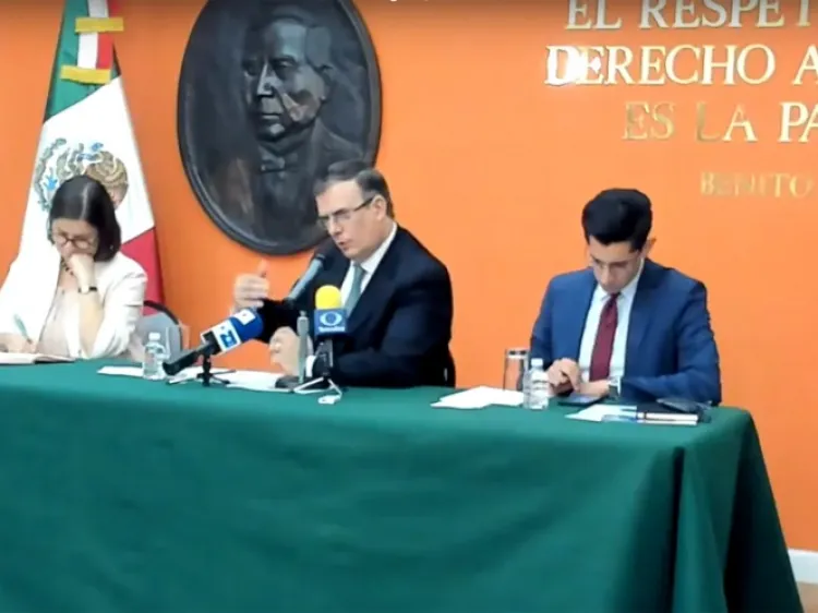 Breve, pero sustanciosa, reunión con Jared Kushner: Ebrard