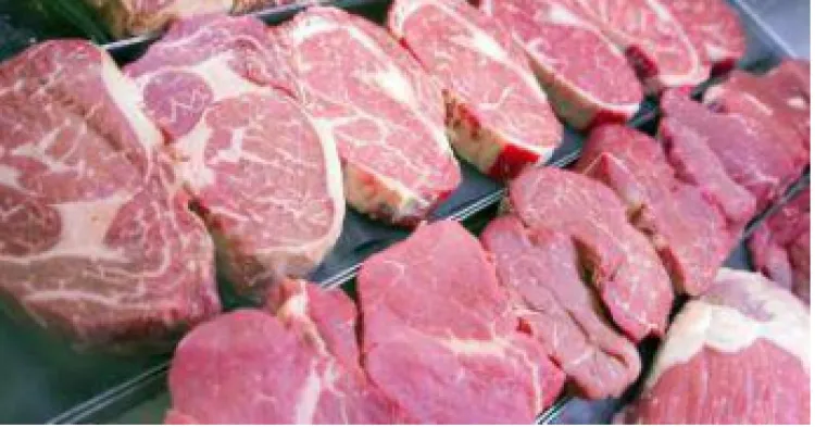 Retiran el mercado
carne contaminada 