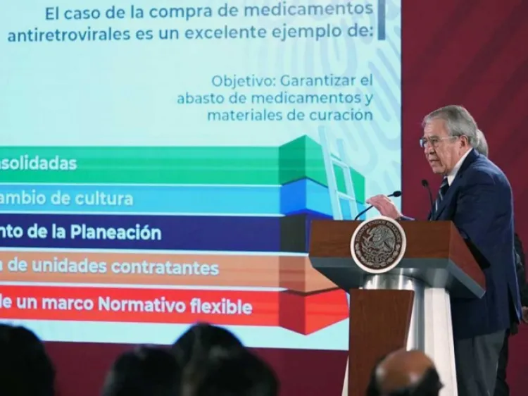 Cubierto, el abasto de antirretrovirales, afirma la Ssa