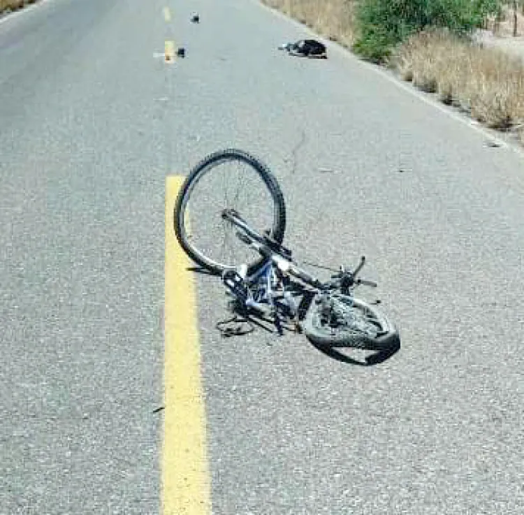 Muere ciclista arrollado en carretera