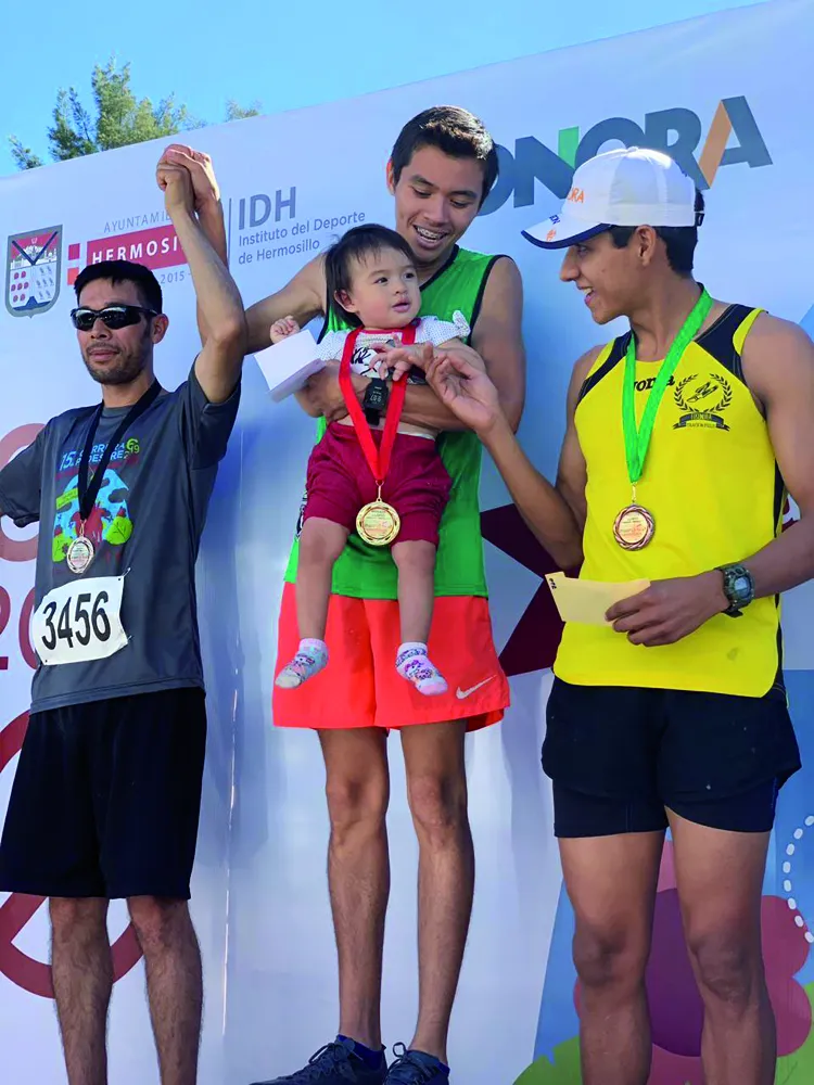 Buena convocatoria
en carrera pedestre