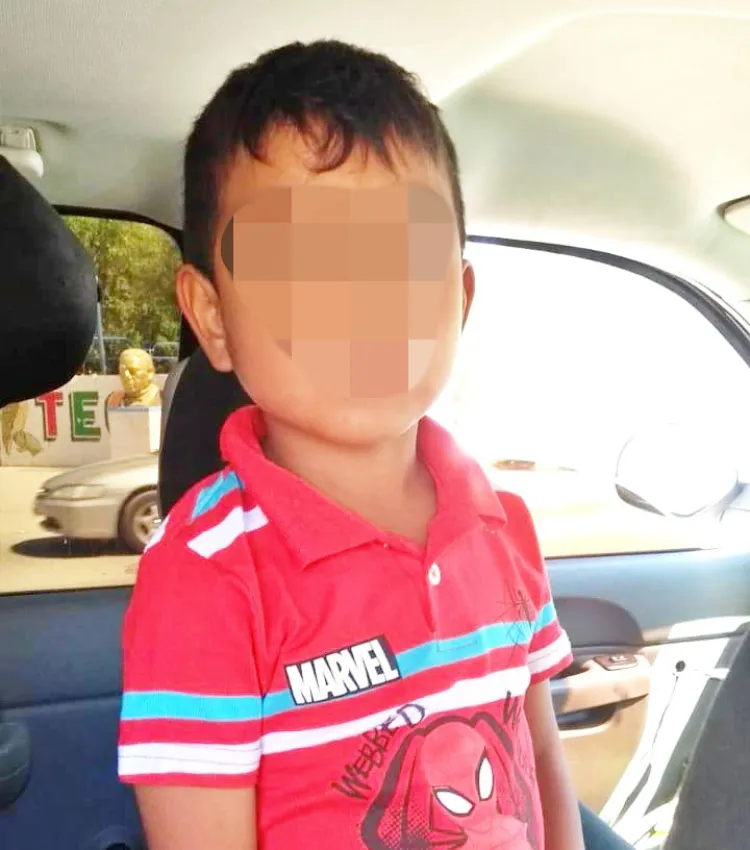 Logran restacar a niño sano y salvo