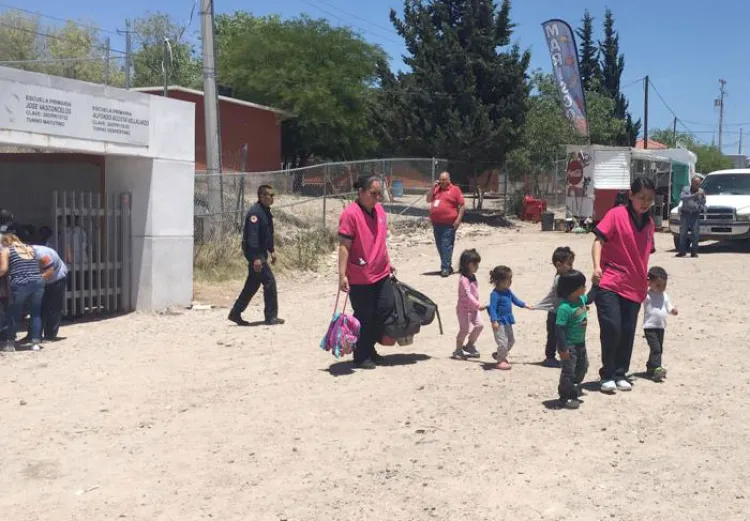 Evacuan guardería por conato de incendio