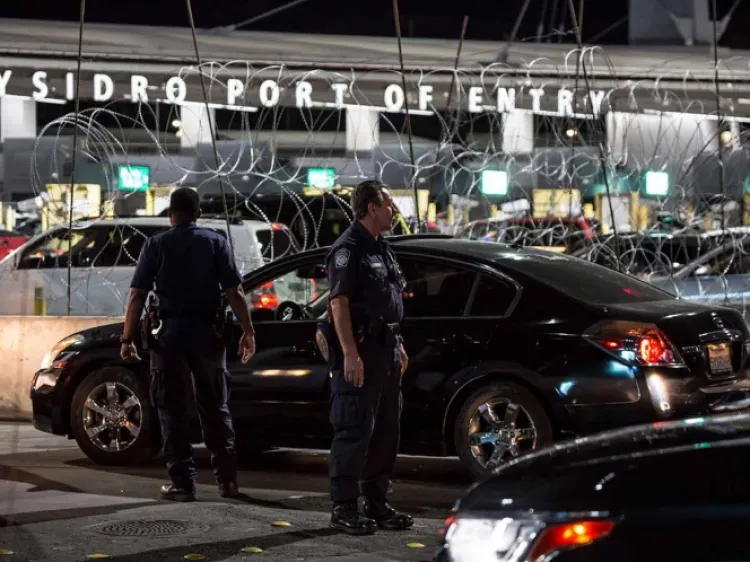 Balacera en garita de San Ysidro genera pánico; abaten a atacante