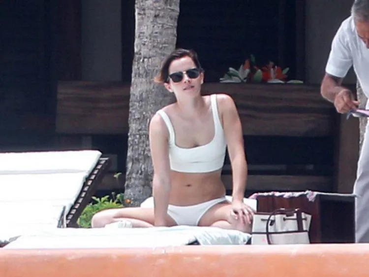 Emma Watson está de vacaciones en México