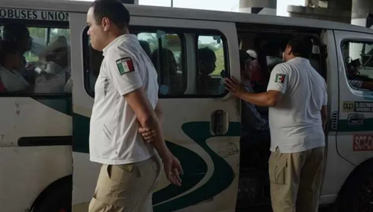 Migrante muere infartado al ser detenido