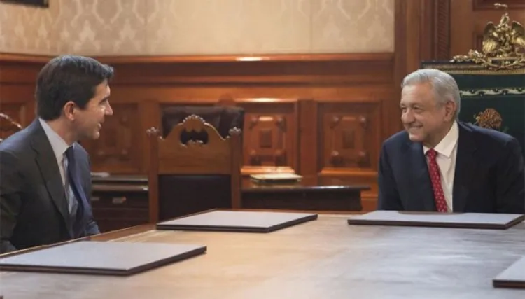 López Obrador celebra inversión de 3 mil mdd de Grupo BBVA