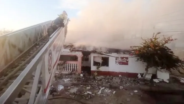 Se lesiona estadounidense
al tratar de robar en una casa