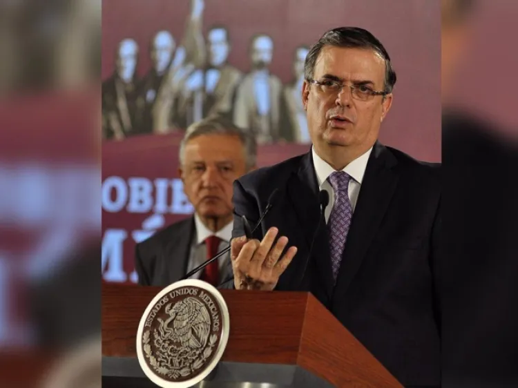 Necesario el apoyo internacional para atender migración: Ebrard