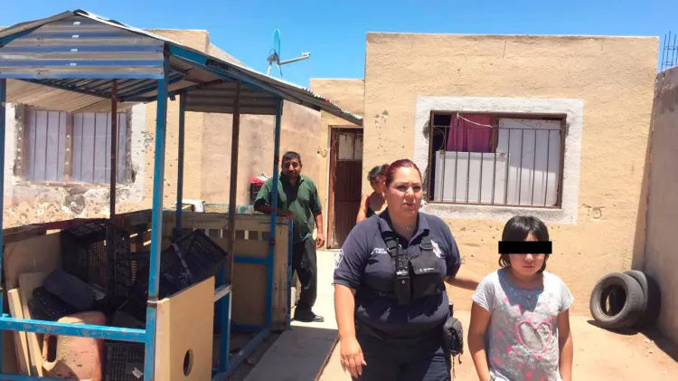 Investigan cuidado de una niña por los padres