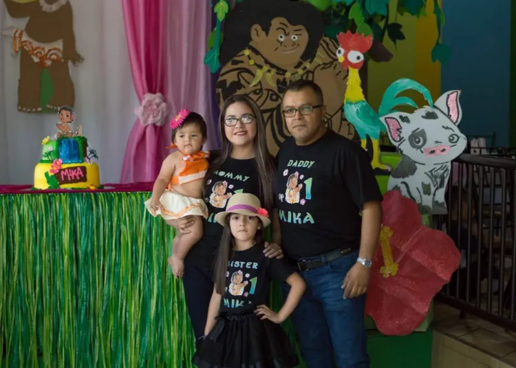 Primera velita de Mika Victoria