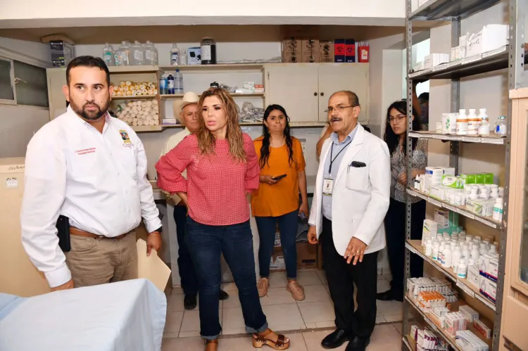 Entrega Gobernadora apoyos en Municipios de la Sierra Baja