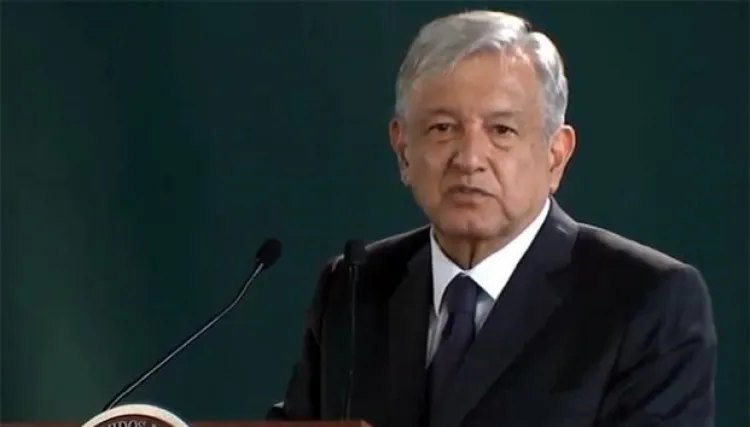 Niega AMLO amenaza de recesión para México