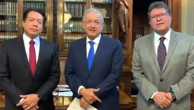 Reprocha AMLO a Poder Judicial por ley de salarios