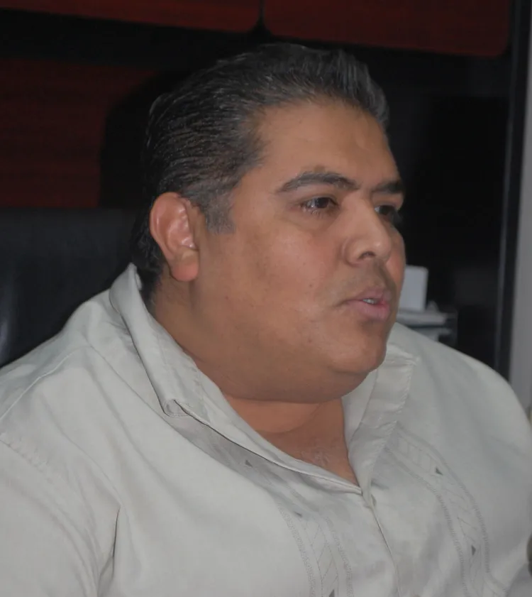 Protesta Hipólito Sedano como Presidente Rotario