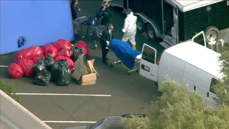 Localizan cuerpos en laboratorio diseminados