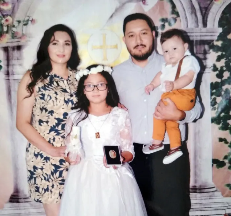 Camila en Comunión comparte su alegría