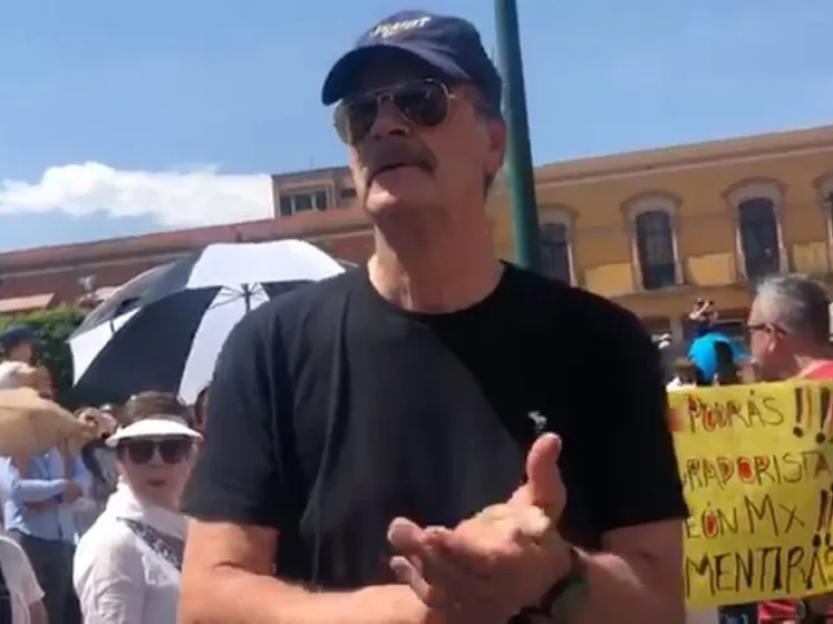 Vicente Fox renuncia a seguridad otorgada por gobierno federal